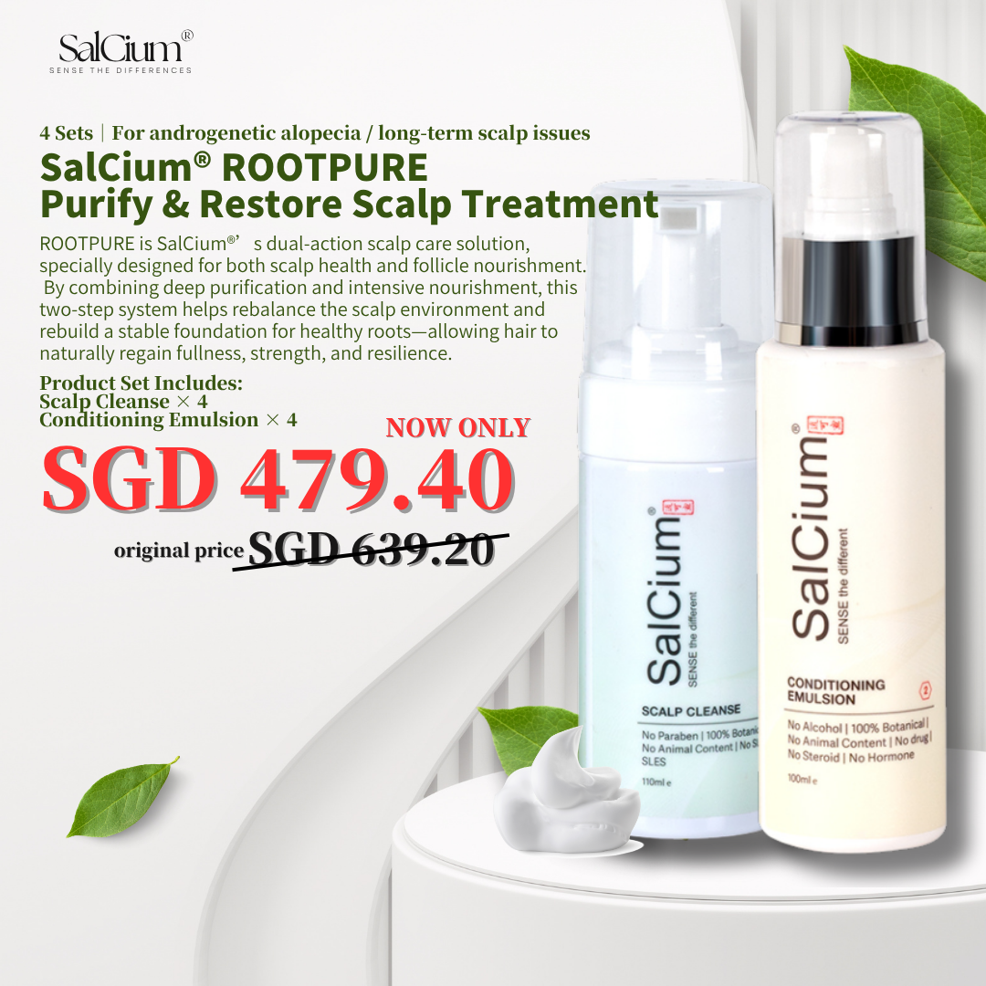 SalCium® ROOTPURE — Purify & Restore Scalp Treatment
