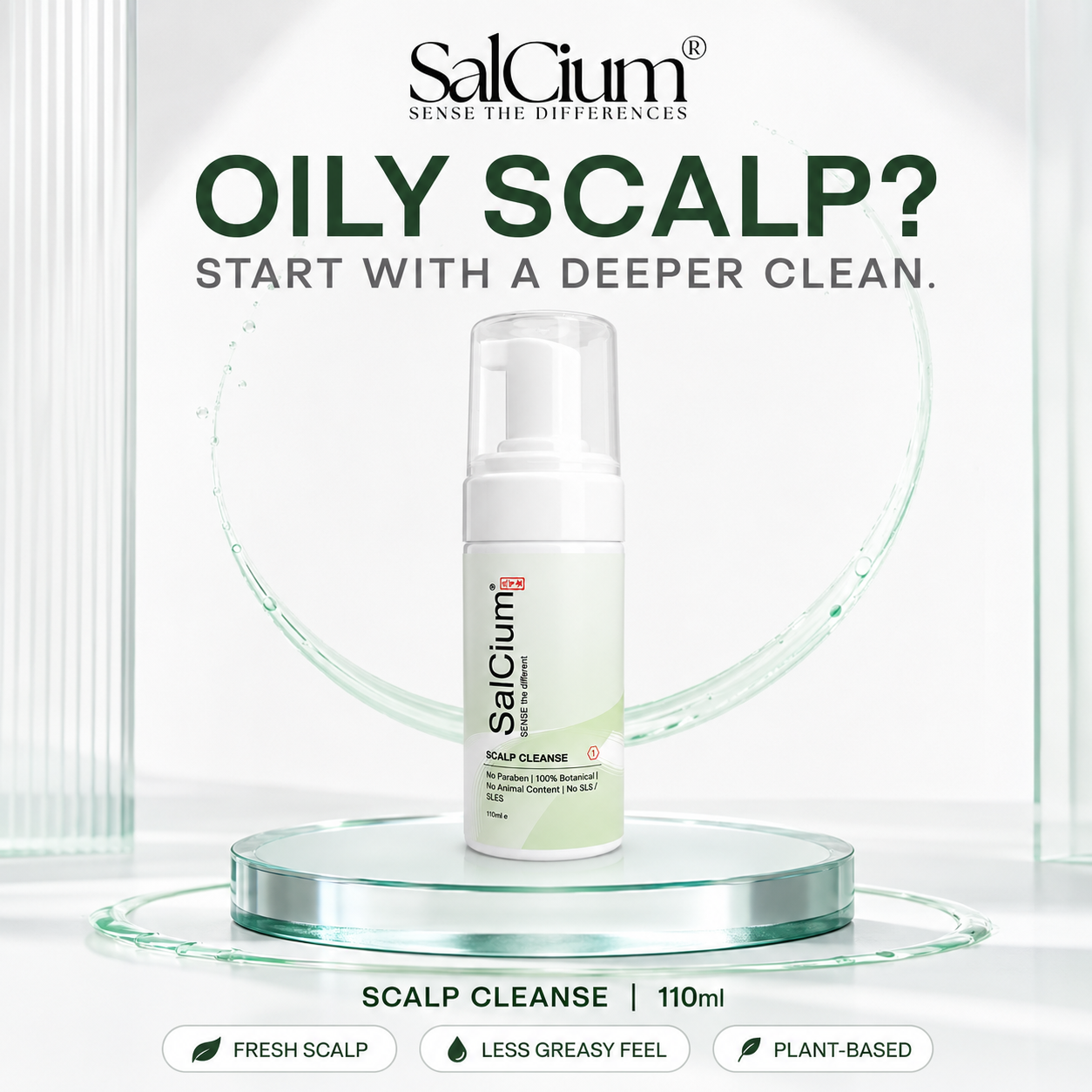 SalCium® Scalp Cleanse 110㎖ℯ
