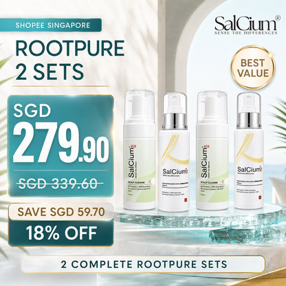 SalCium® ROOTPURE — 净化和修复头皮护理
